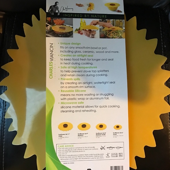 Silicone Sealing Lids for Steel Glass Plastic Ceramic Containers - Picture 8 of 15